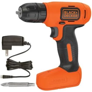 Atornillador 3/8 B+d Litio 8v 1.5ah Black+decker Naranja Oscuro 50hz/ 60hz
