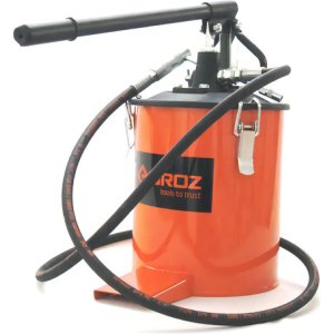 Engrasador Neumático Groz Vg10a De 10 Litros, Con Diseño Ergonómico