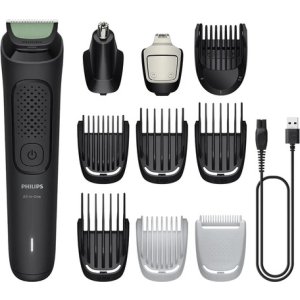 Multigroom Philips Mg3931/15 Incluye 10 Accesorios Negro