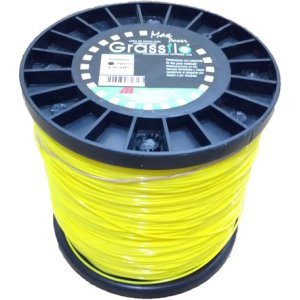 Tanza Bordeadora Desmalezadora 3.0mm Bobina 124 Mts Grassfio Amarillo