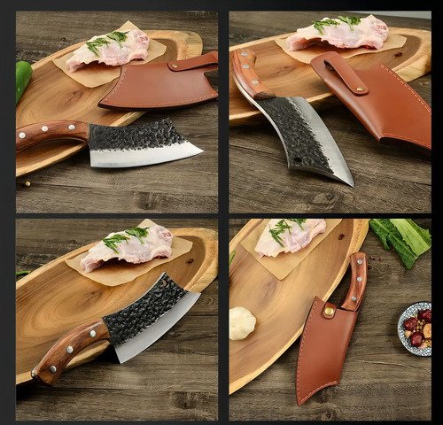 Cuchillo Omura Hikari Japan Design Negro 1 Pieza 25 Cm Negro - Imagen 7