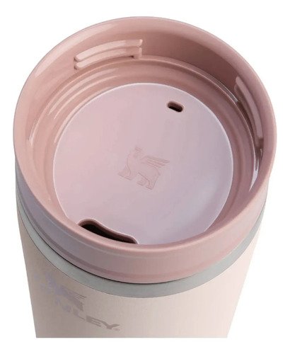 Vaso Termico Stanley Cafe To-go Travel Mug 236ml Color Rose Quartz Liso - Imagen 5