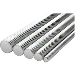 Varilla Roscada Galvanizada 3/8'' -10mm Isopanel X Metro Tyt Plateado