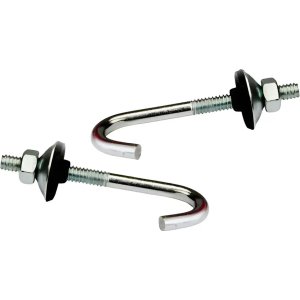 Tornillo Gancho J Completo Para Techo 1/4 X 65mm X 100 Uni