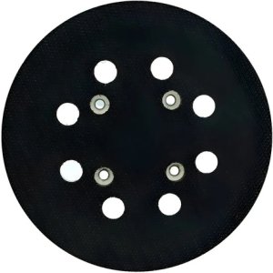 Base Con Velcro 5'' Pad Lijadora Repuesto 125mm Universal Negro