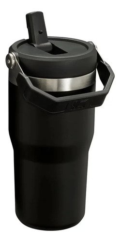 Vaso Térmico Stanley Iceflow Flip Straw Color Negro 591 Ml - Imagen 3