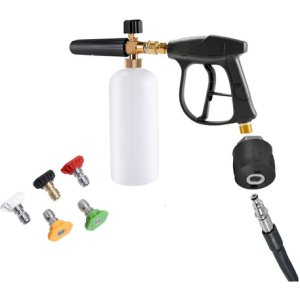 Pistola Lanza Espuma Hidrolavadora Punteros Con Acople Profe