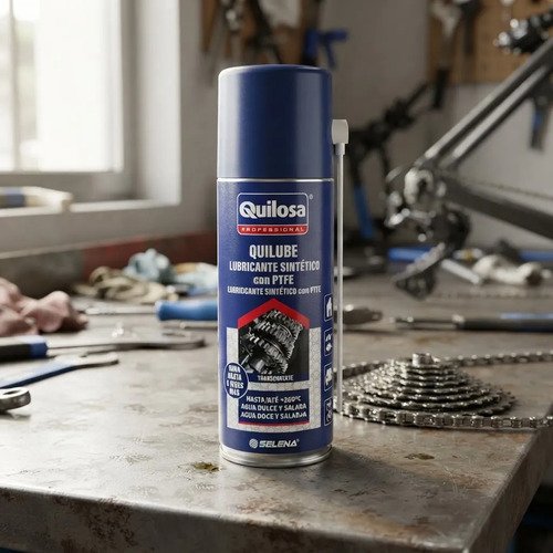 Lubricante Sintetico Quilosa Quilube Con Ptfe Transparente - Imagen 2
