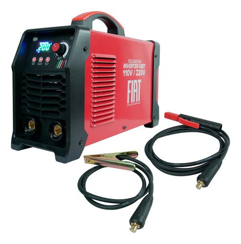 Soldadora Inverter Fiat Professional Rivoli 200 Top Color Negro - Imagen 4