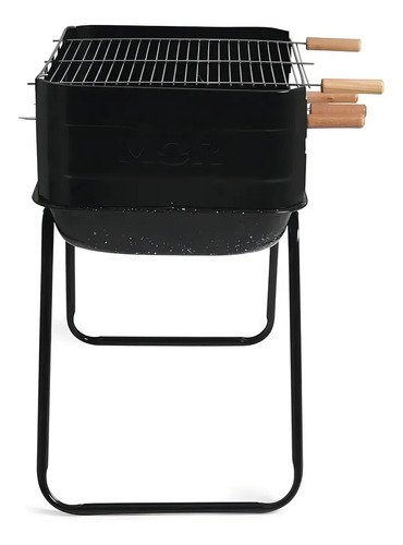 Parrilla Para Barbacoa Arizona Mor Con Lavabo Esmaltado - 3026 Negro/blanco - Imagen 3