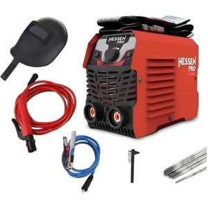Soldadora Inverter Profesional Gran Potencia, 1 Año De Gtía Gris