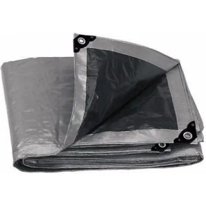Lona Impermeable Truper Plata 1,5 X 2 Metros Camping - Tyt Plateado