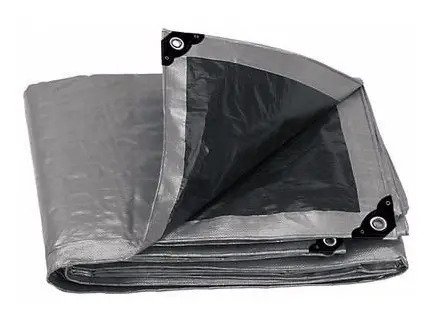 Lona Impermeable Truper Plata 1,5 X 2 Metros Camping - Tyt Plateado