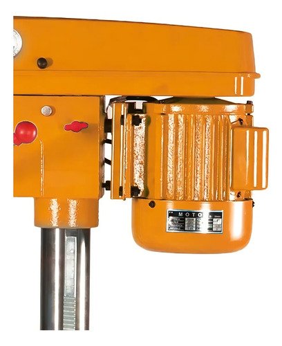 Taladro De Pie Perforador 20mm 16 Velocidades Lusqtoff Color Naranja Frecuencia 50 Mhz - Imagen 5