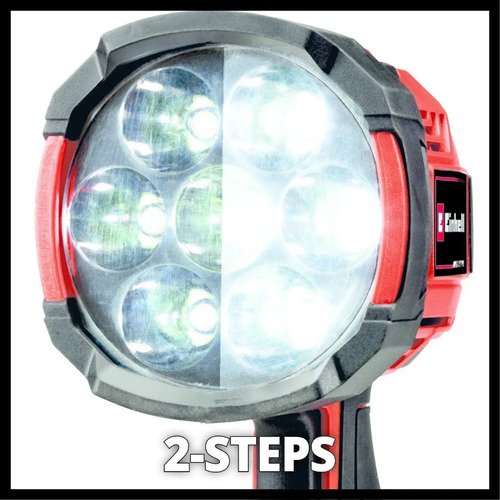 Linterna Inalambrica Einhell Te-cl 18/2500 Funcion Hidrido Blanco - Imagen 7