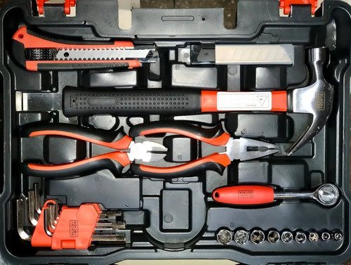 Set Herramientas Manuales X152 Black & Decker Bmt152c-ar B+d Color Negro - Imagen 6