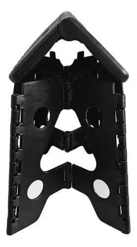 Banqueta Banco Plegable Escalera Plástico Reforzado 22 Cm Co Negro - Imagen 6
