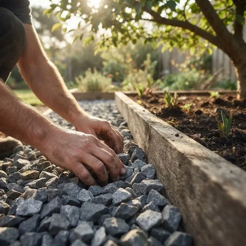 Piedras Gris Para Jardin Promo Por 10 Bolsas Gris - Imagen 2
