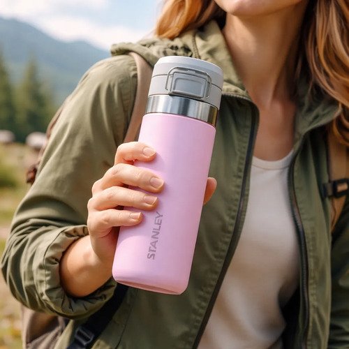 Vaso Térmico Stanley Go Flip 24oz Original Plan B Lila Go Flip 24oz - Imagen 3