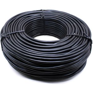Cable Bajo Goma 3x1mm 100 M Cablinur Flg03x1 Cubierta Negro