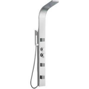 Columna De Ducha De Aluminio Elegante Duchero - Muebles Web