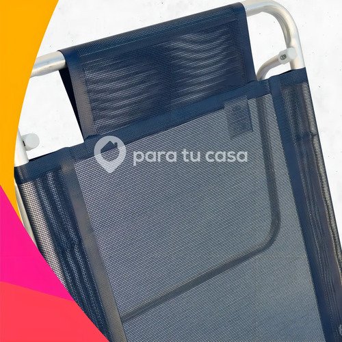 Silla Playa Reposera Aluminio Mor Summer - Color Azul - Imagen 11