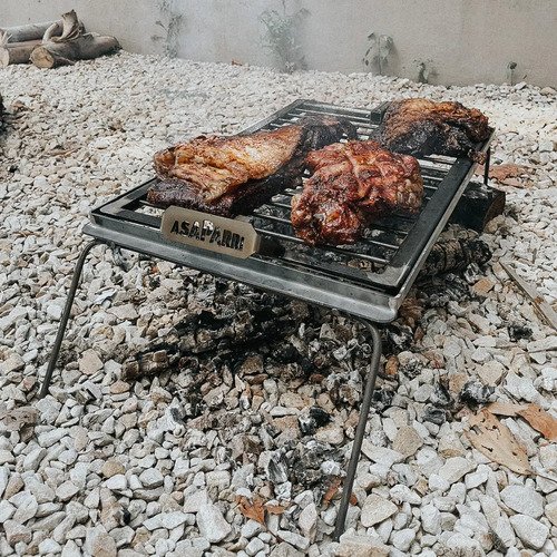 Kit Parrillero Asaparri Asador Portátil 7 Piezas Incluye Estuche - Imagen 10