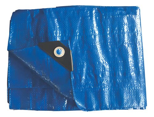 Lona Toldo Azul 3x3 Metros Impermeable Con Ojales Y Protección Uv