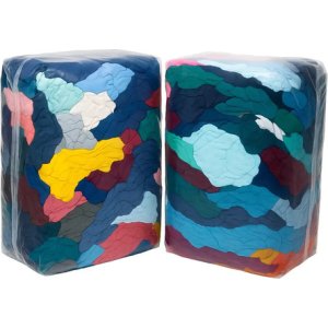 Bolsa 5kg Trapos Algodón Calidad Premium Azul