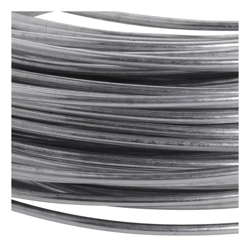 Alambre Galvanizado Calibre 18 Para Artes Y Manualidades, 25 M Plateado - Imagen 6