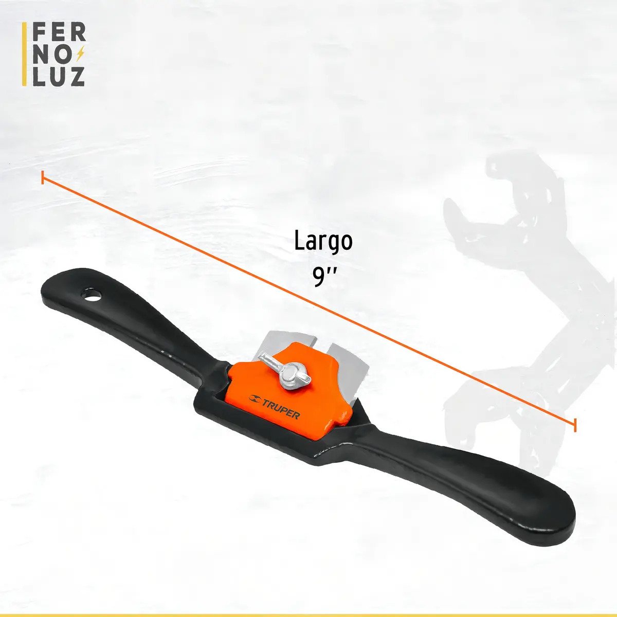 Bastren Recto Cuerpo Acero Corte 45mm 2 Manos Truper - Imagen 3