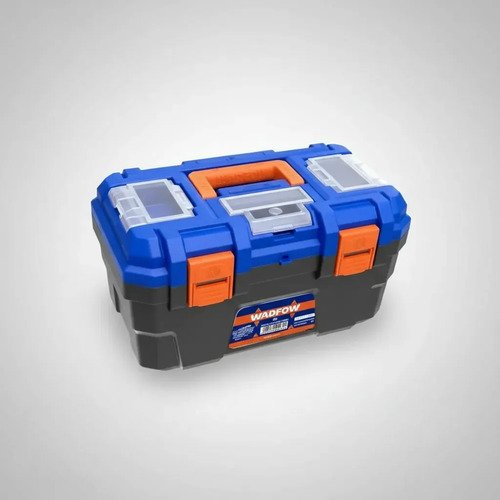 Set X 3 Cajas De Herramienta Plasticas Wadfow Wtb2103 Azul - Imagen 4