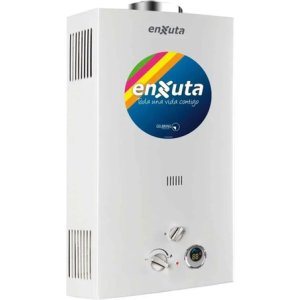 Calentador A Gas Instantaneo Enxuta Tenx16g 16 Lts Color Blanco