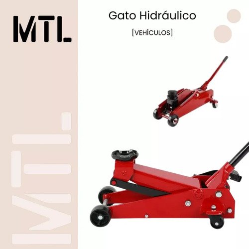Crique Gato Hidráulico Tipo Carrito Mtl De 2 Toneladas Para Autos Y Suvs - Imagen 3