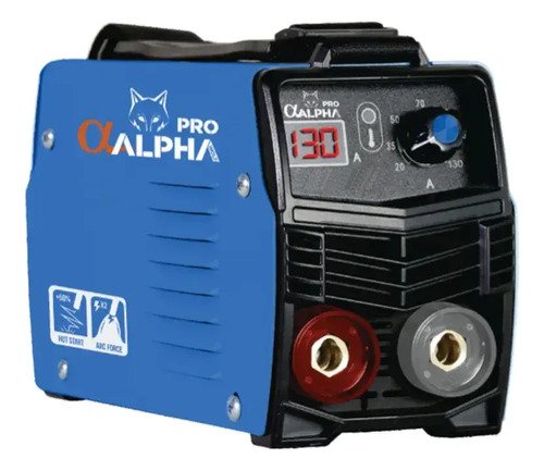 Soldadora Tig Inverter 2en1 130a Alpha Pro El8130m2y Azul