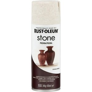 Pintura Aerosol Stone Acabado Texturado Piedra Rust Oleum Co Crema