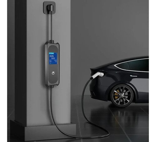 Cargador Adaptador Auto Electrico Schuko T2 O Gbt Geely Ws Blanco - Imagen 2