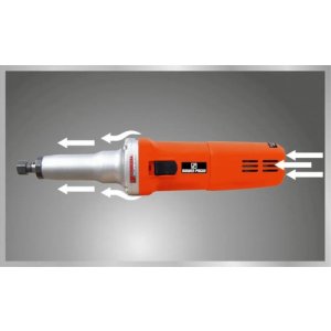 Amoladora Recta Rectificadora 680 Watts Dowen 6mm + Fresas ! Naranja Oscuro 50 60