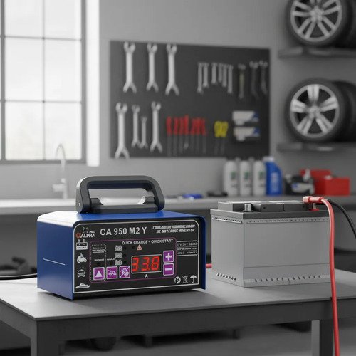 Cargador 50a Arrancador 130a Alpha Pro 12-24v Ca950m2y - Imagen 2