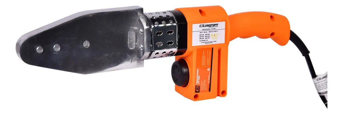 Termofusora 1500w 300o Boquilla Termofusión Maletín Lusqtoff - Imagen 7