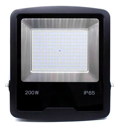 Reflector Led Life Lh-2014 200w 6500k Ip65 Luz Fría Blanco Negro Blanco Frío - Imagen 2