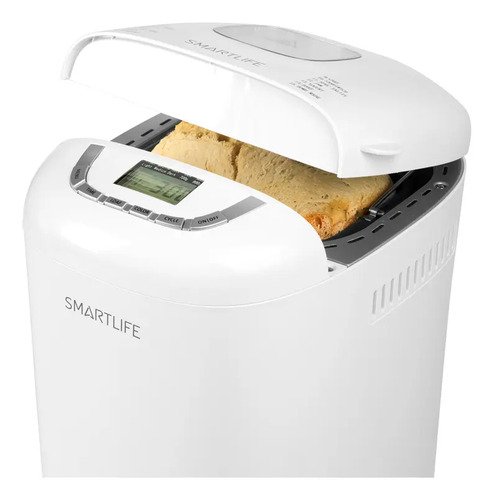 Maquina De Hacer Pan Smartlife 12 Programas Panetera Color Blanco - Imagen 5