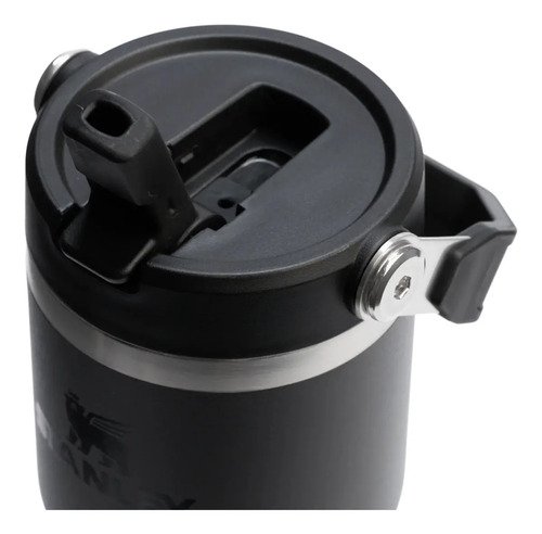 Vaso Térmico Stanley Iceflow Flip Straw Color Negro 591 Ml - Imagen 2