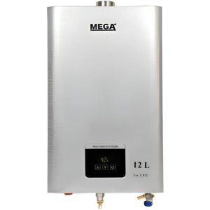 Calefón A Gas Mega 12 L/m T. F. Modulante Registr. En Ursea Agua