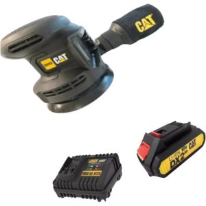 Pulidora Cat Caterpillar Con Bateria 2ah Y Cargador Negro