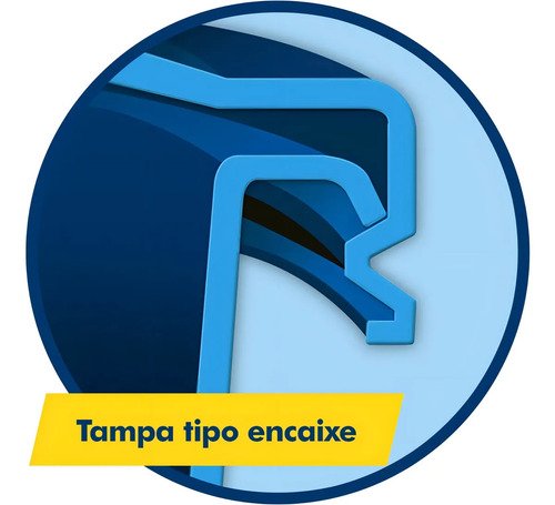Tanque De Agua Fortlev 310l Polietileno Vertical Azul Protección Uv - Imagen 5