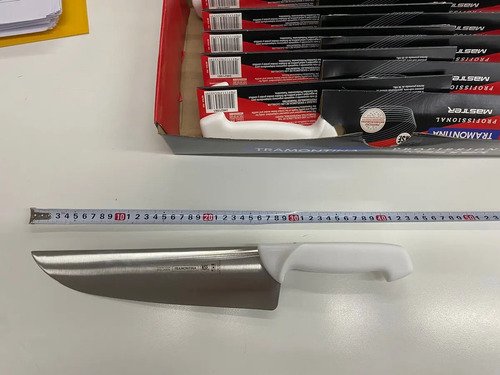 Cuchillo Cuchilla Cocina Profesional Master Tramontina 42,5 Cm Color Blanco - Imagen 4