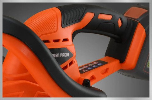 Cortacercos Eléctrico Dowen Pagio De Con Batería Y Cargador Naranja - Imagen 3