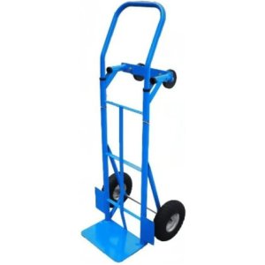 Carro Carga 4 Ruedas 2 En 1 Alpha-pro 250kg Azul