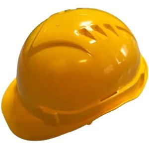 Casco De Obra Varios Colores Azul ,blanco, Amarillo C/arnes Blanco
